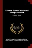 Spenser's Amoretti and Epithalamion